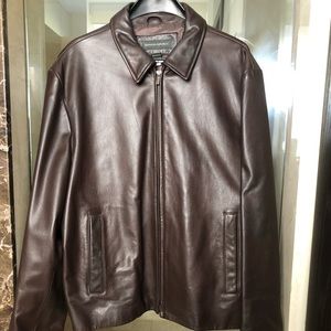 Banana Republic leather  jacket.